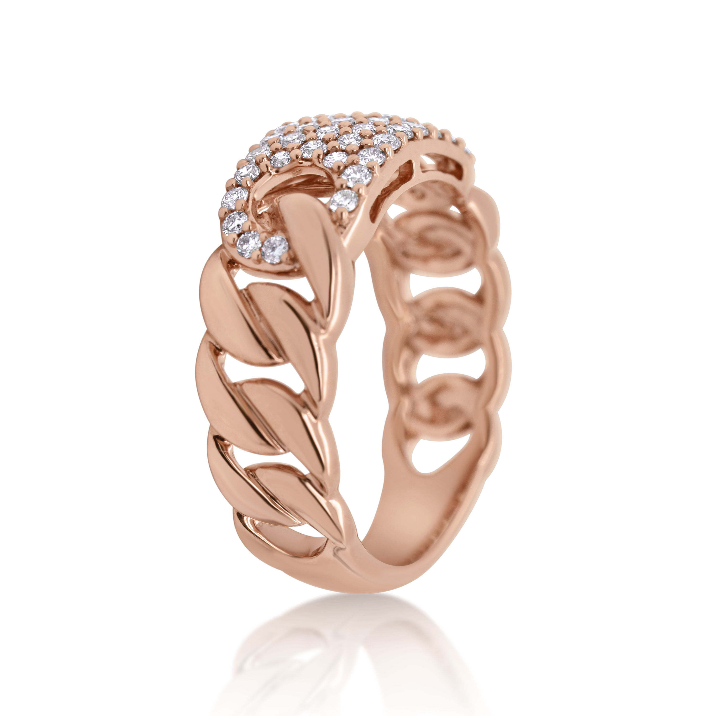 Diamond Ring 0.50 ct. 14K Rose Gold